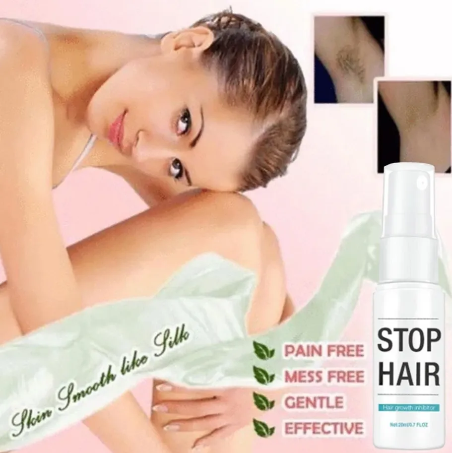 100% Natural Permanent Hair Removal Spray
