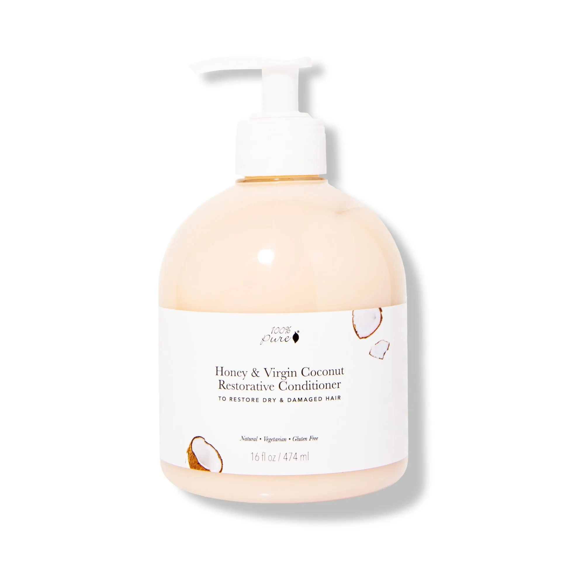 100% PURE - Honey & Virgin Coconut Restorative Conditioner