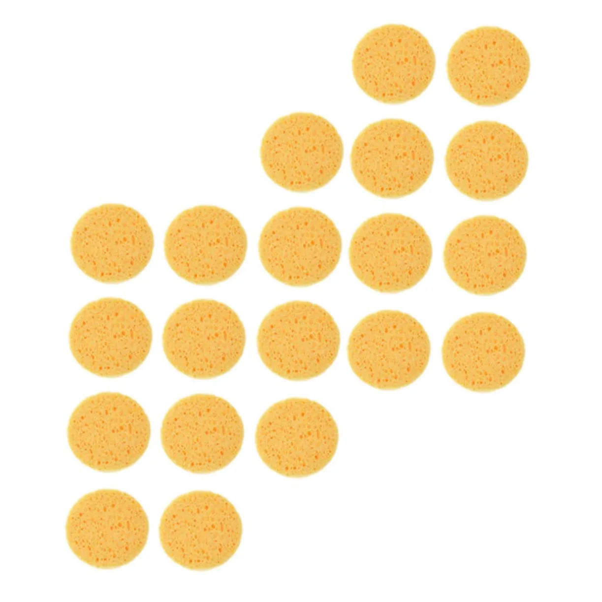 100pcs Girl Makeup Tool Makeup Puff Pads for Cosmetics Removal Compact Soft and Gentle for for Foundation and Cleansing