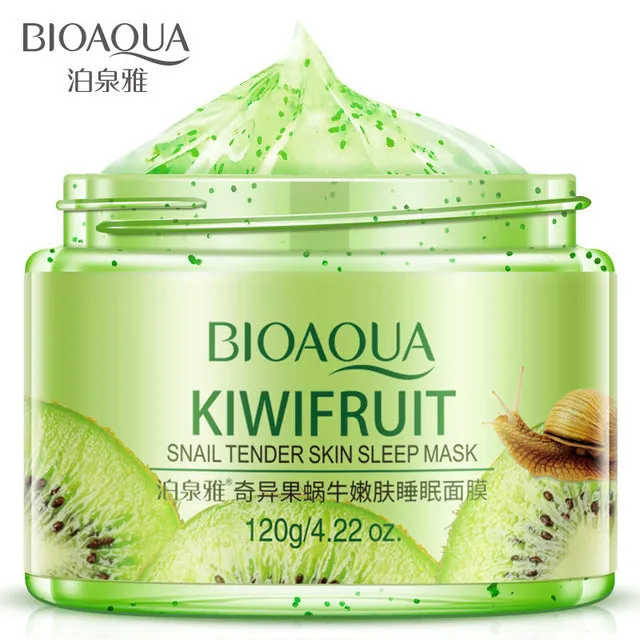 120g BIOAQUA Natural Plants Essence Sleeping Facial Mask Moisturizer Hydrating Whitening Skin Anti Aging Women Face Skin Care