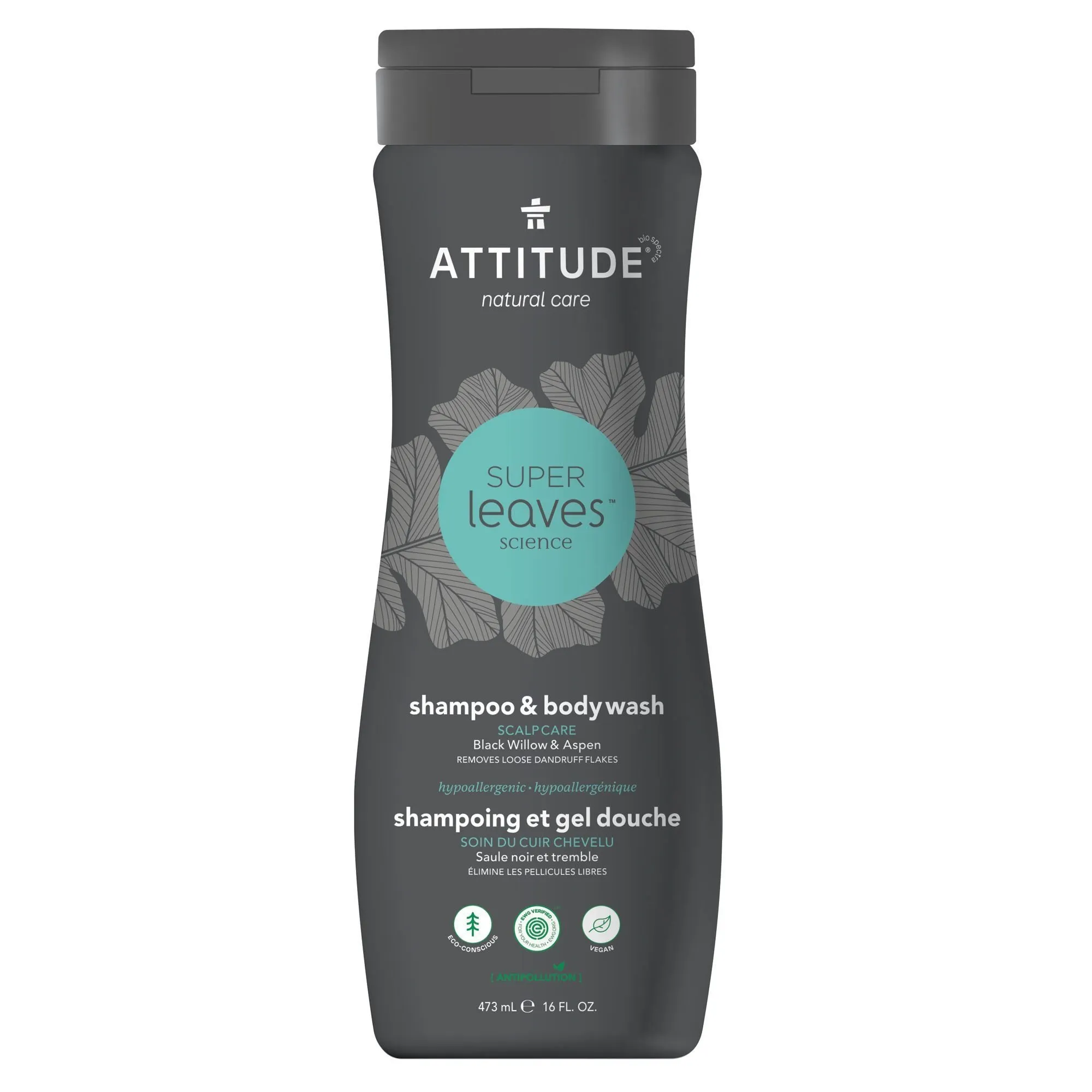 2-In-1 Shampoo and Body Wash Scalp Care : SUPER LEAVES™