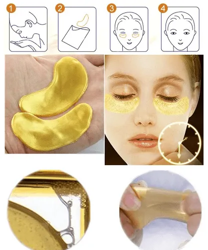 24K Gold Collagen Eye Masks