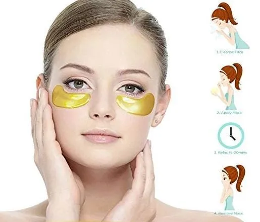 24K Gold Collagen Eye Masks