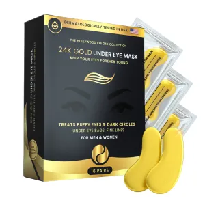 24K Gold Under Eye Mask