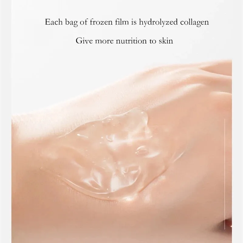 30pcs Collagen Sleeping Facial Masks - Moisturizing, Anti-wrinkle, Nourishing Sleeping Face Mask. No-wash Masks for Face