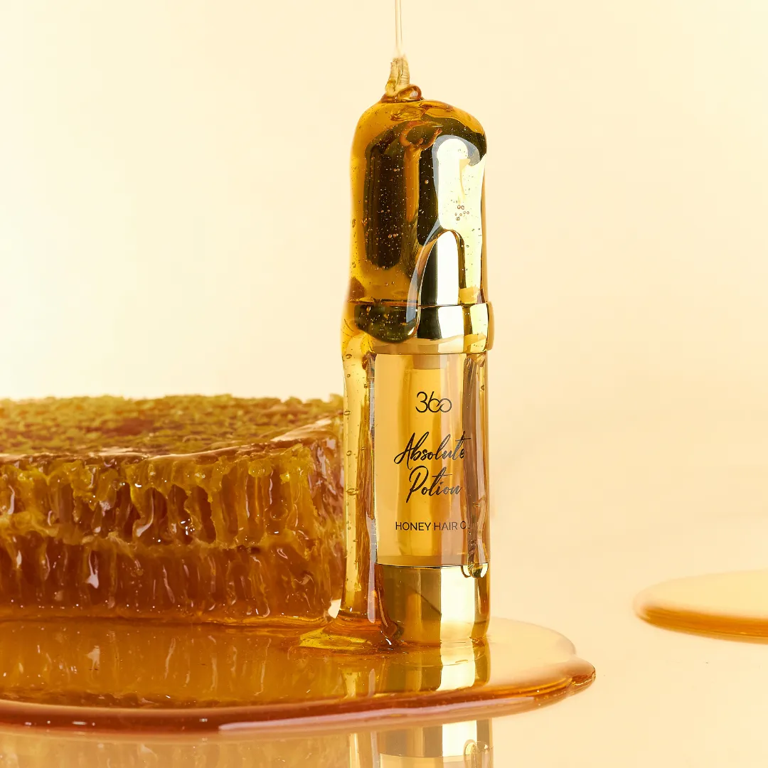 360 Haircare Absolute Potion Honey Hair Oil (50ml/ 15ml)