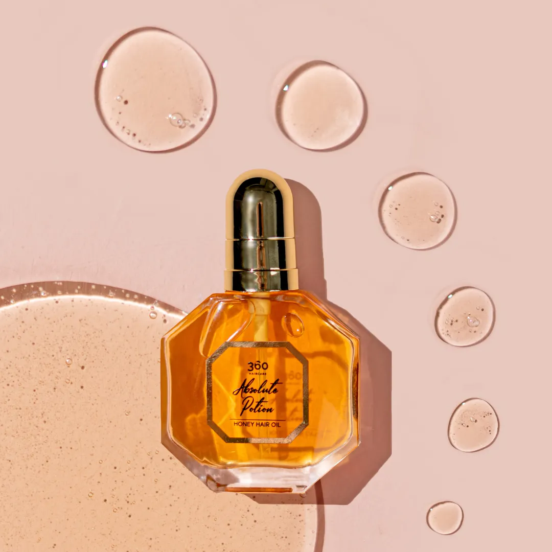 360 Haircare Absolute Potion Honey Hair Oil (50ml/ 15ml)