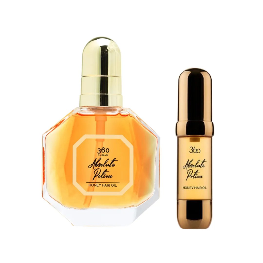 360 Haircare Absolute Potion Honey Hair Oil (50ml/ 15ml)