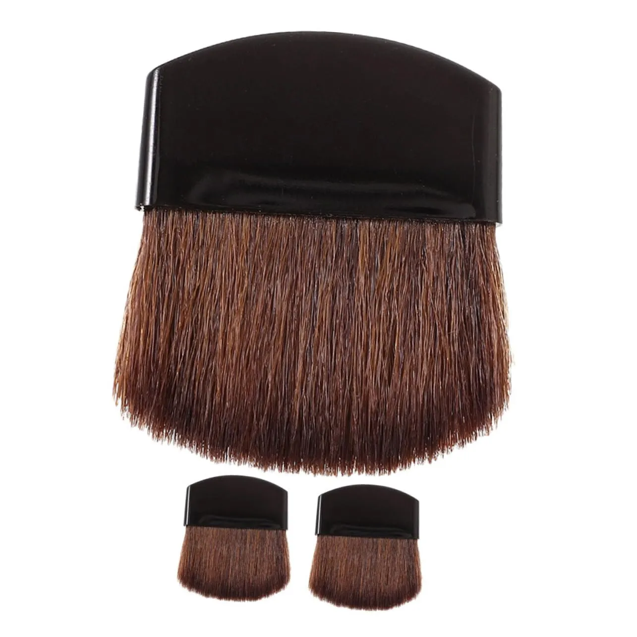 3pcs Makeup Brush Set Facial Brushes Esthetician for Women Powder Puff for Face Powder
