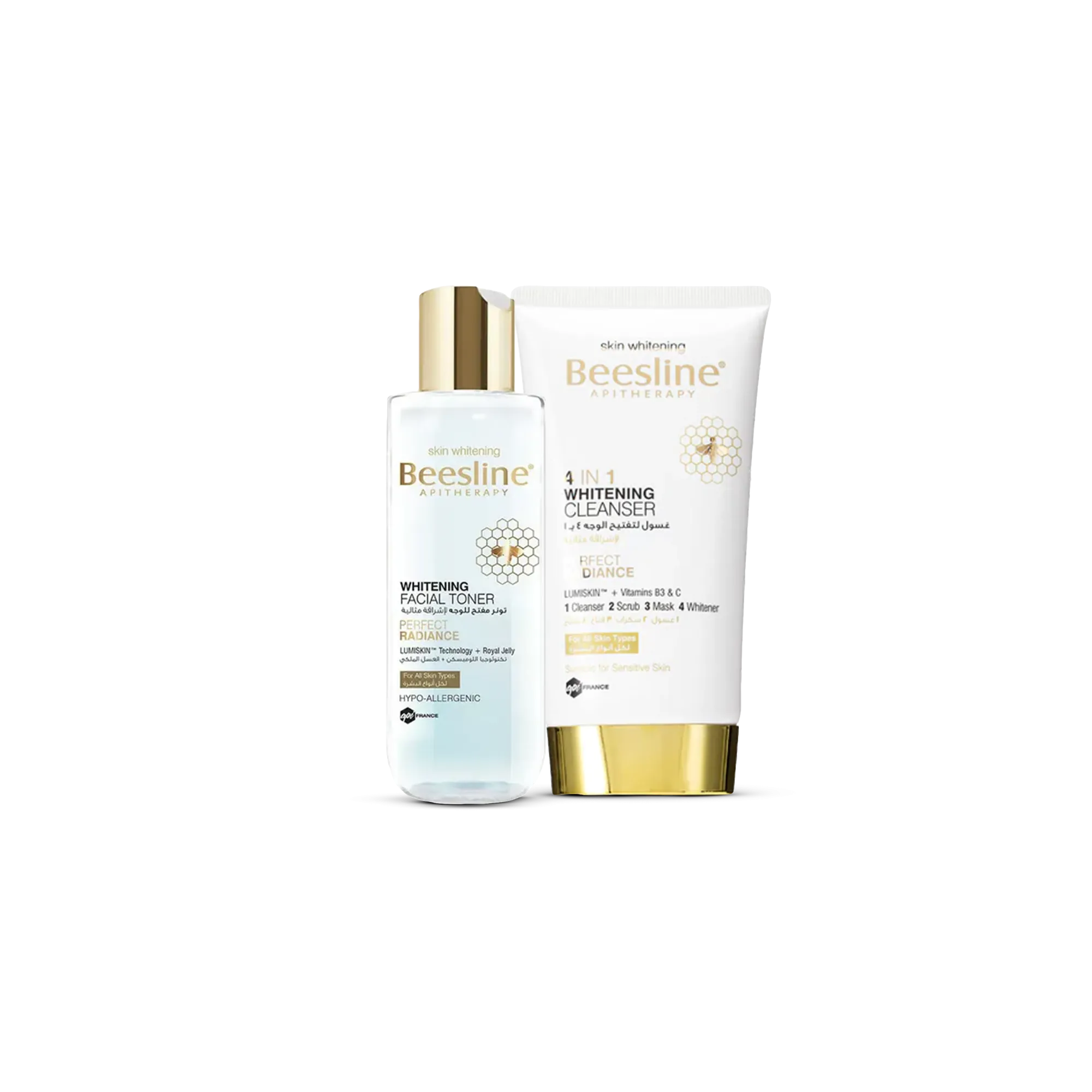 4 in 1 Whitening Cleanser   Whitening Facial Toner Free