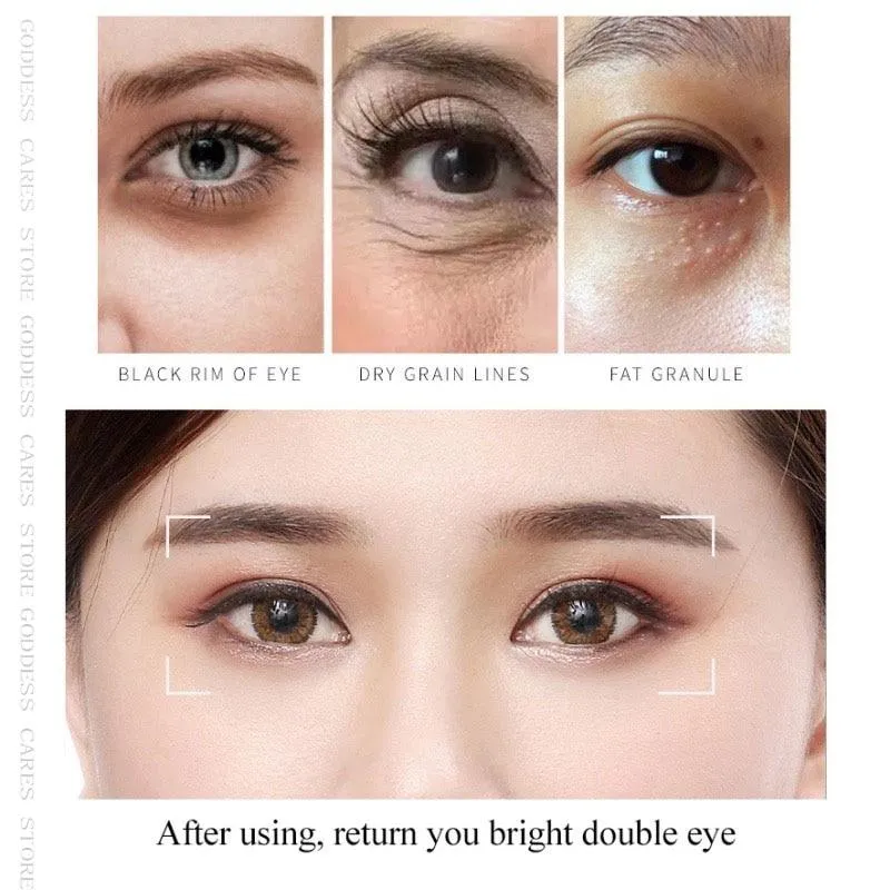 60pcs Hydrogel Pearl Collagen Gel Eye Patches to Remove Eye Dark Circles