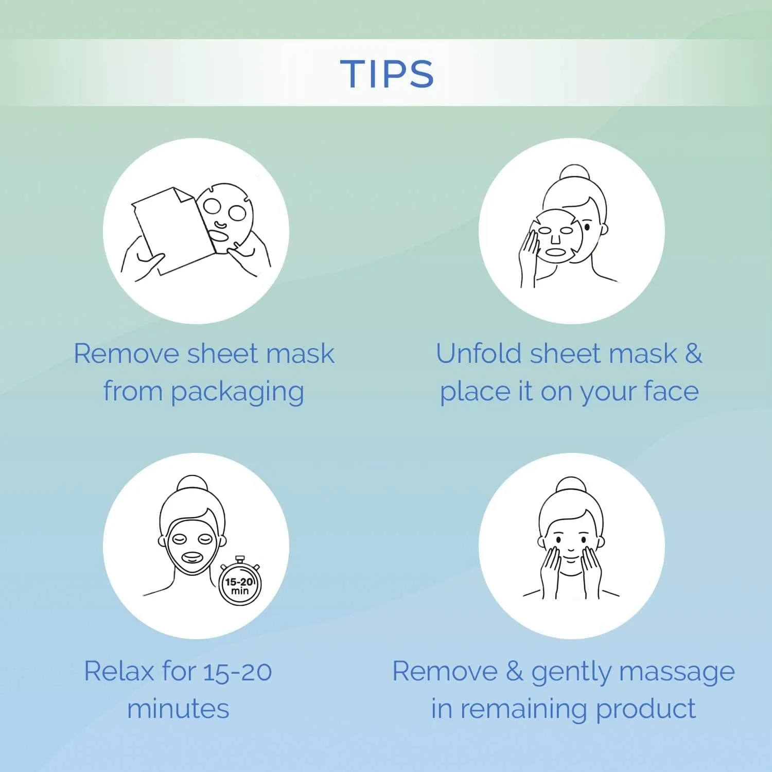 7th Heaven 24h Hydration Sensitive Skin Sheet Mask 16g for Sensitive Skin Moisturising Fragrance Free Enriched with Vitamin E Clinically Proven Dermatologically Tested