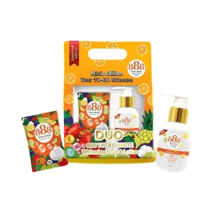 888 Total White Duo Whitening Soap & Lotion Minis Edition