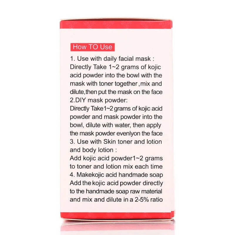 99% Kojic Acid face whitening cream remove Freckle melasma Acne Spots