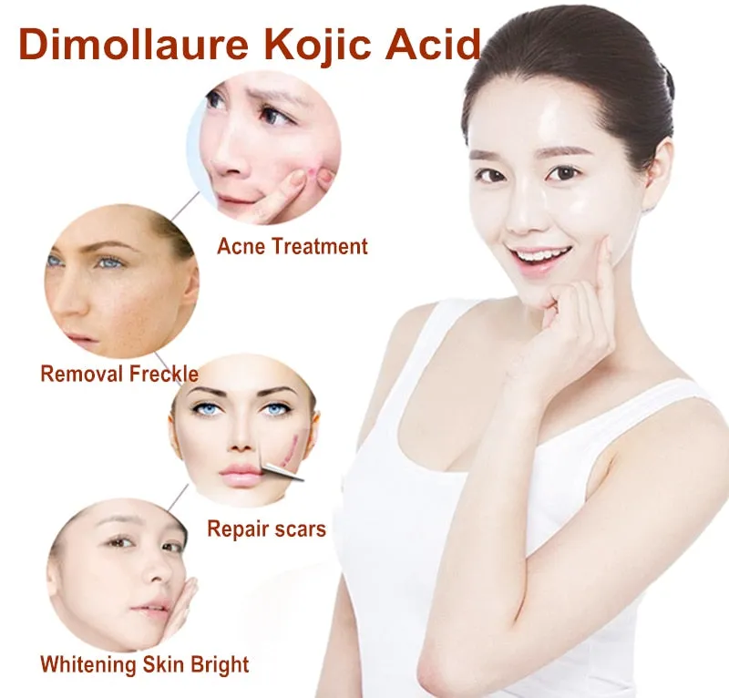 99% Kojic Acid face whitening cream remove Freckle melasma Acne Spots