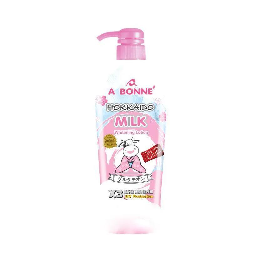 A Bonne Hokkaido Milk Whitening Lotion - 500ml