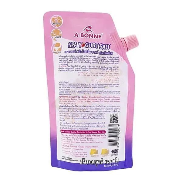 A BONNE X10 Niacinamide Spa Yogurt Salt 350g
