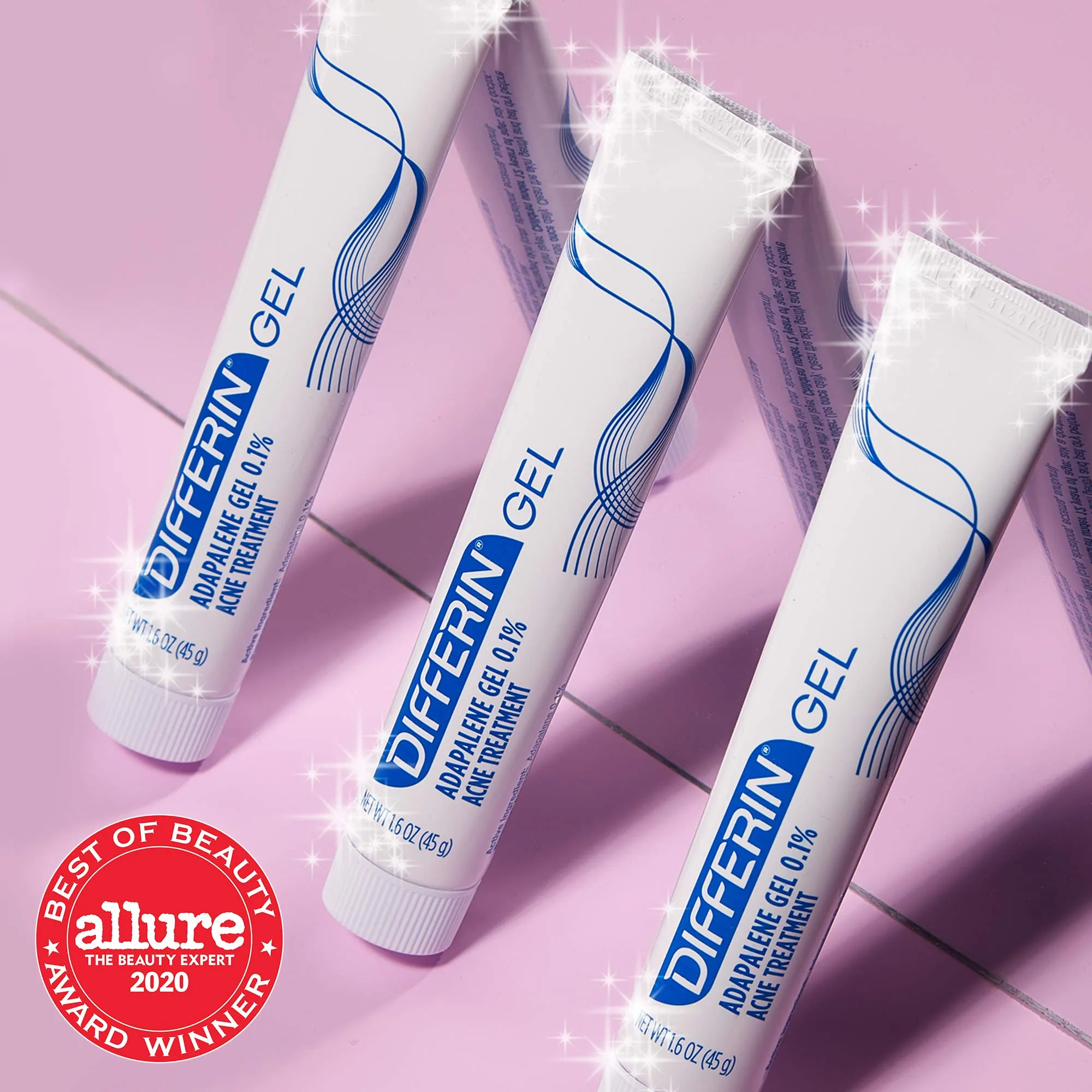 Acne Treatment Differin Gel for Face with Adapalene, Clears and Prevents Acne, Up to 30 Day Supply, 15g Tube