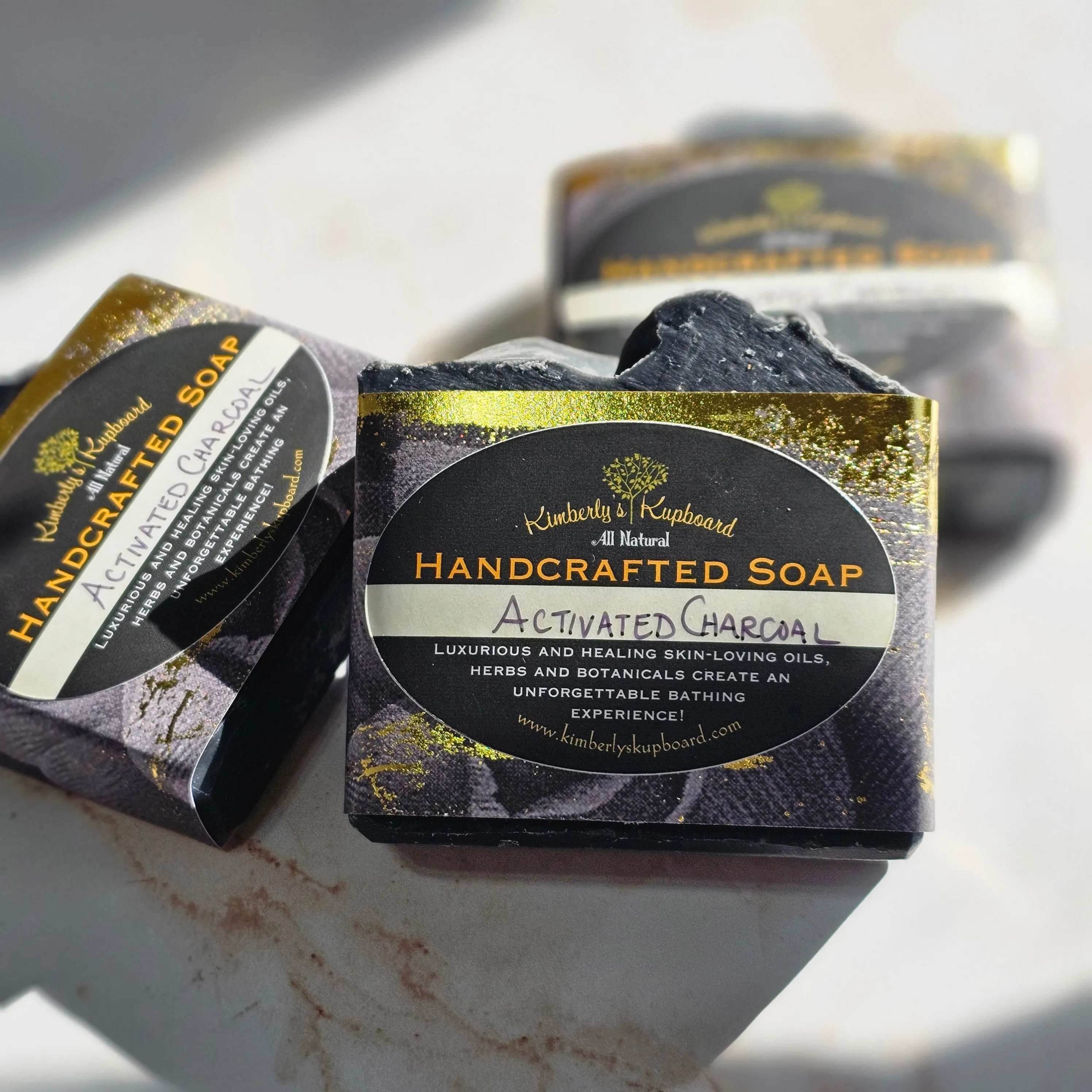 Activated Charcoal Soap Cold Process Soap Detox Soap Acne Soap