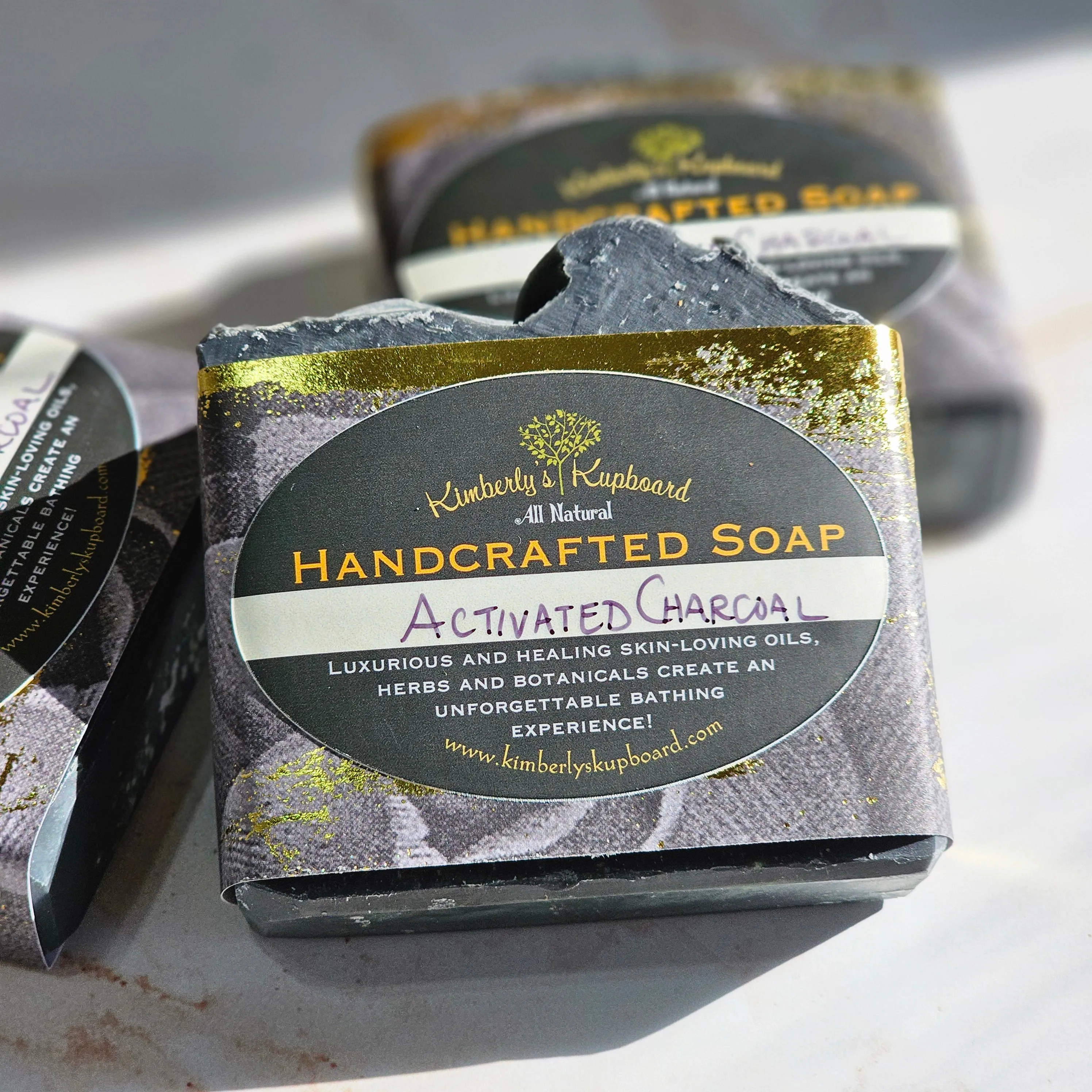 Activated Charcoal Soap Cold Process Soap Detox Soap Acne Soap