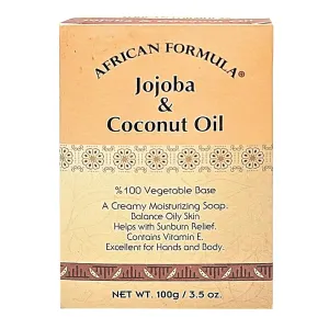 African Formula Jojoba & Coconut Oil Soap 3.5oz/ 100g