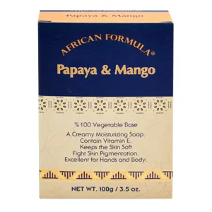 African Formula Papaya & Mango Soap 3.5oz/ 100g