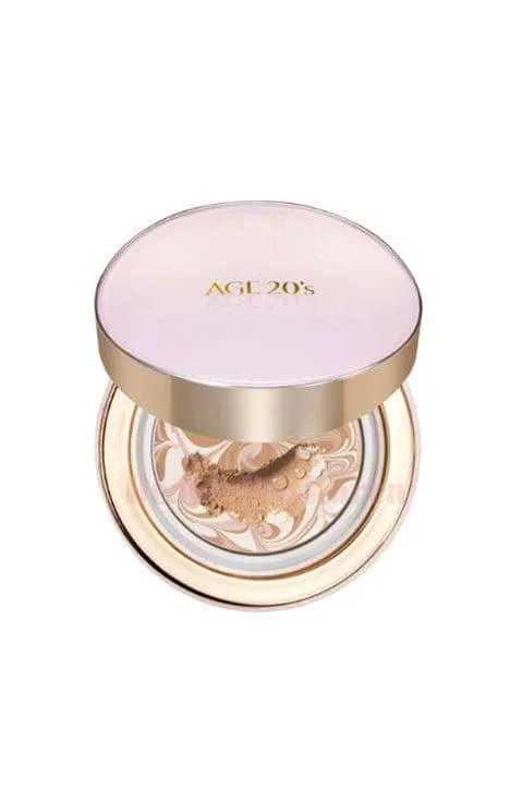 [AGE 20's] Signature Essence Cover Pact Moisture #21 Or #23 (14g/0.47 fl.oz X 2Ea)