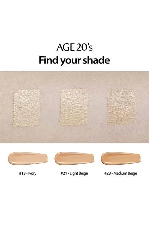[AGE 20's] Signature Essence Cover Pact Moisture #21 Or #23 (14g/0.47 fl.oz X 2Ea)
