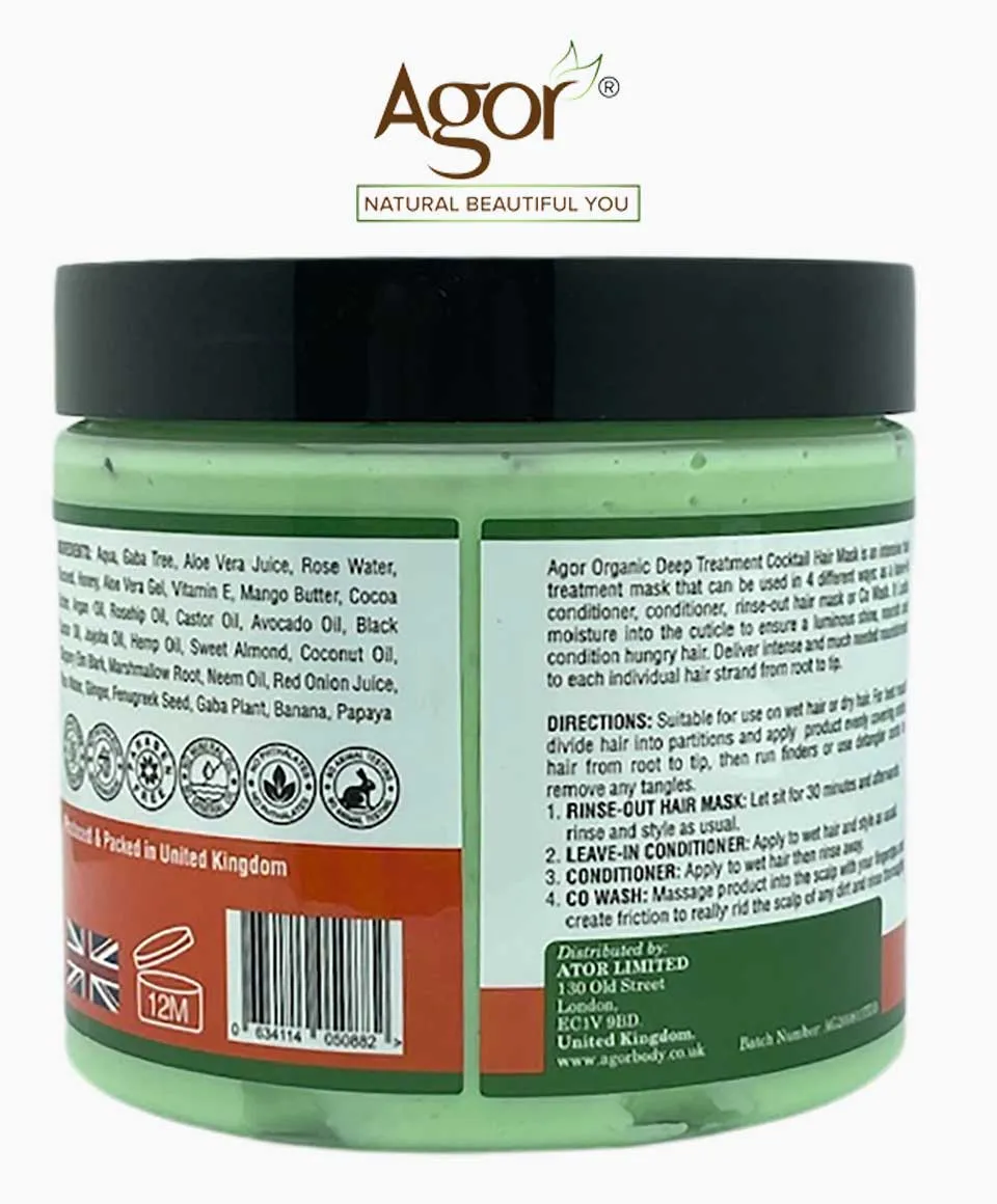 Agor Organic Deep Treatment Cocktail Hair Mask