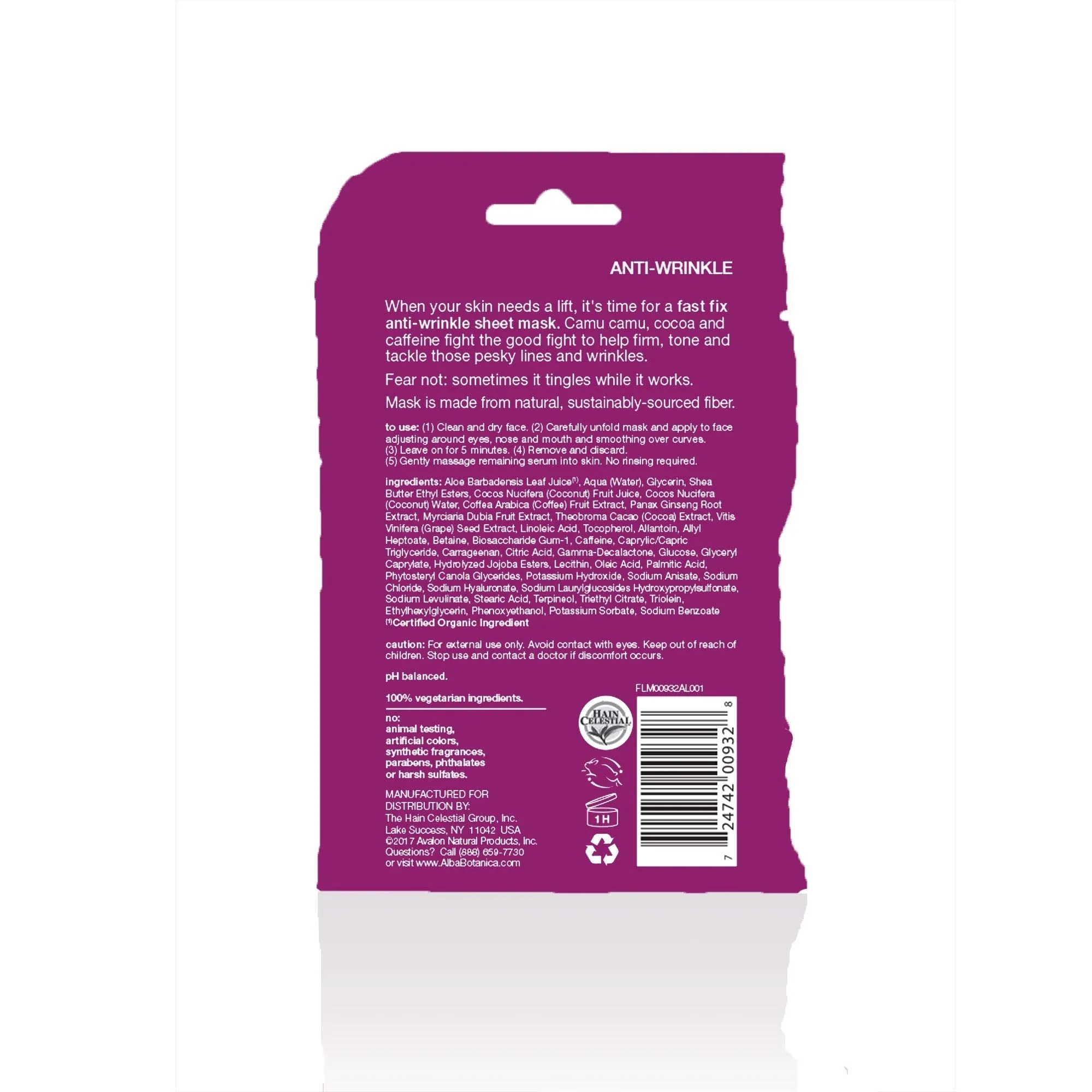 Alba Botanica Camu Anti Wrinkle Mask