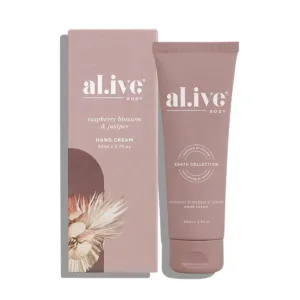 Al.ive Hand Cream 80ml - Raspberry Blossom & Juinper Berry