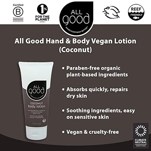 All Good Bundle: SPF 15 Lip Balm 3-Pack   Coconut Lotion