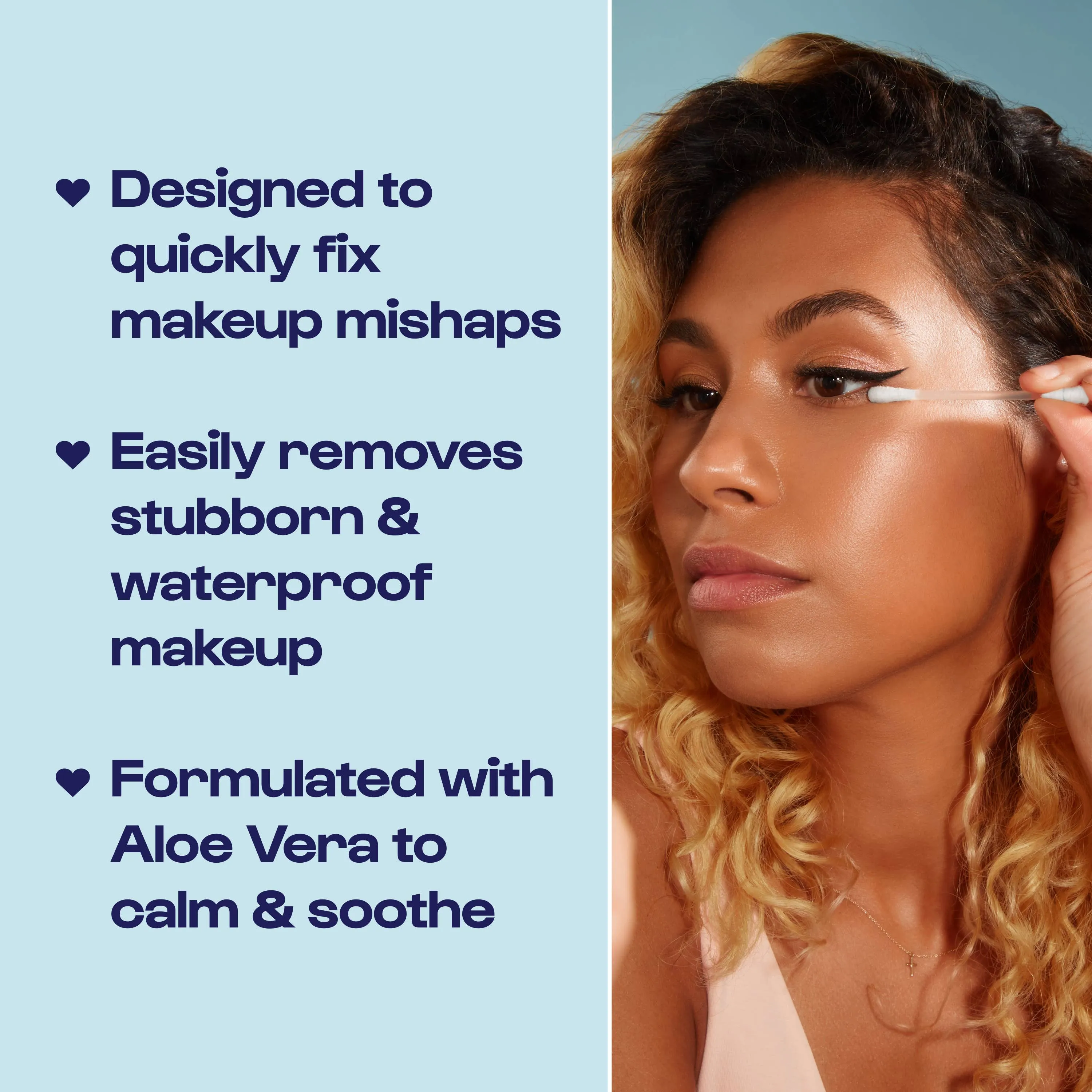 Alleyoop - Tip Off - Liquid-Filled Makeup Removing Swabs