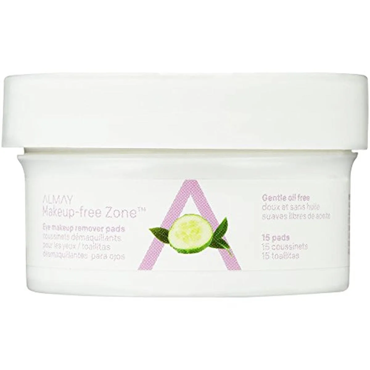 Almay Oil Free Eye Makeup Remover Pads, 15 Count in 1 box 15 Count (Pack of 1)