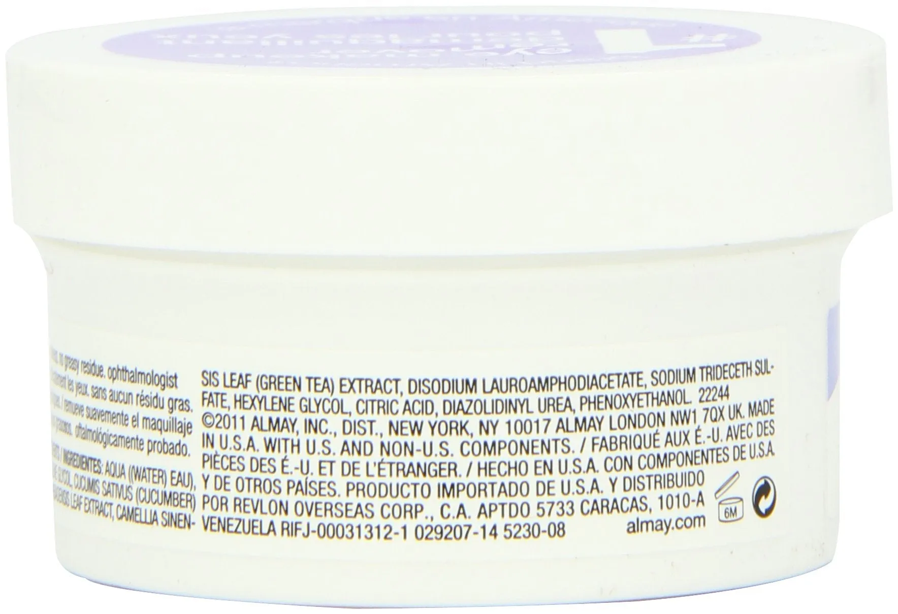 Almay Oil Free Eye Makeup Remover Pads, 15 Count in 1 box 15 Count (Pack of 1)
