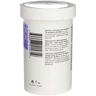Almay Oil Free Gentle Eye Makeup Remover Pads, 120 Count (Pack of 3)