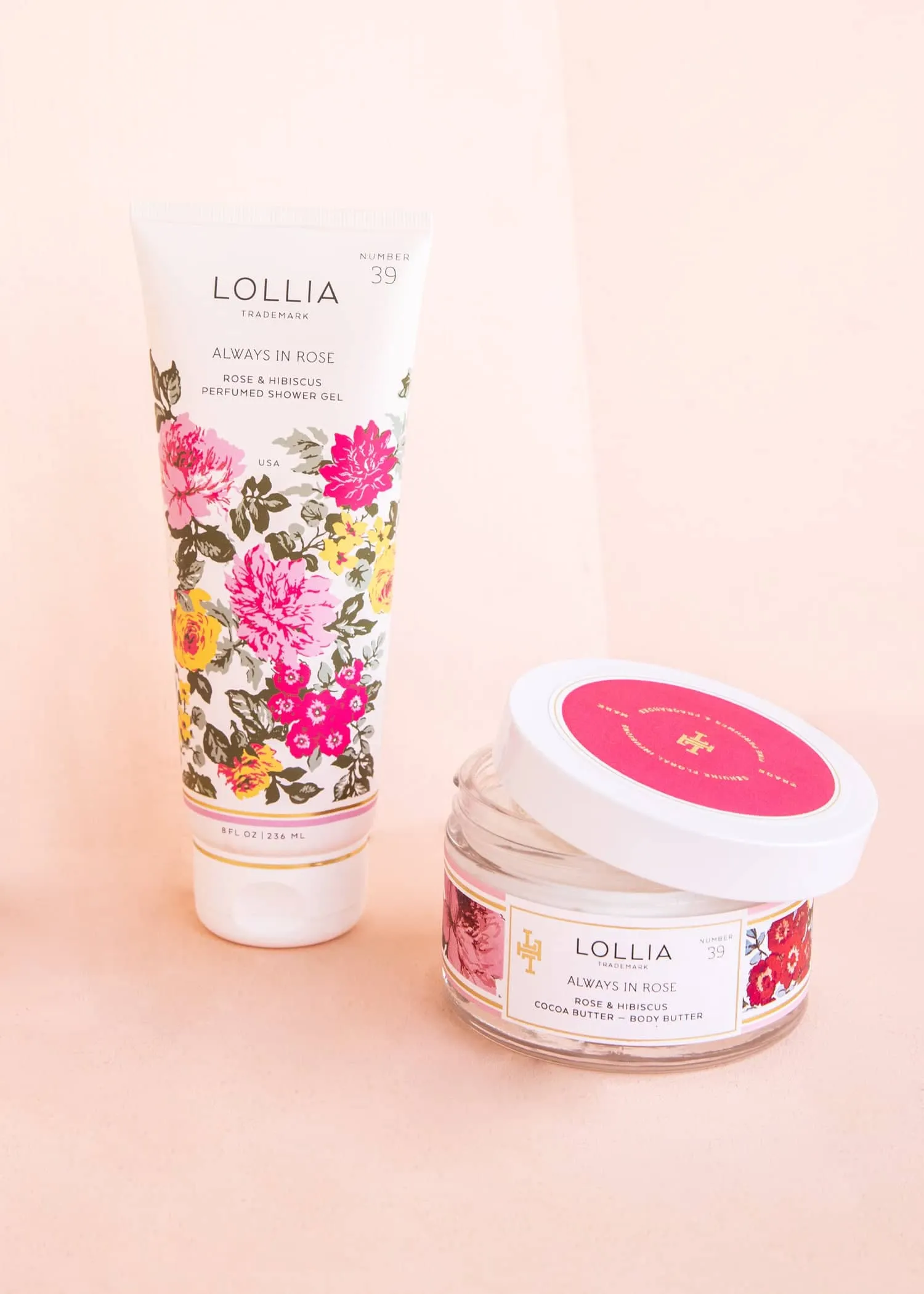 Always in Rose Shower Gel & Body Butter Duo