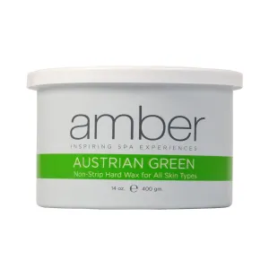 Amber Hard Wax, Austrian Green, 14 oz