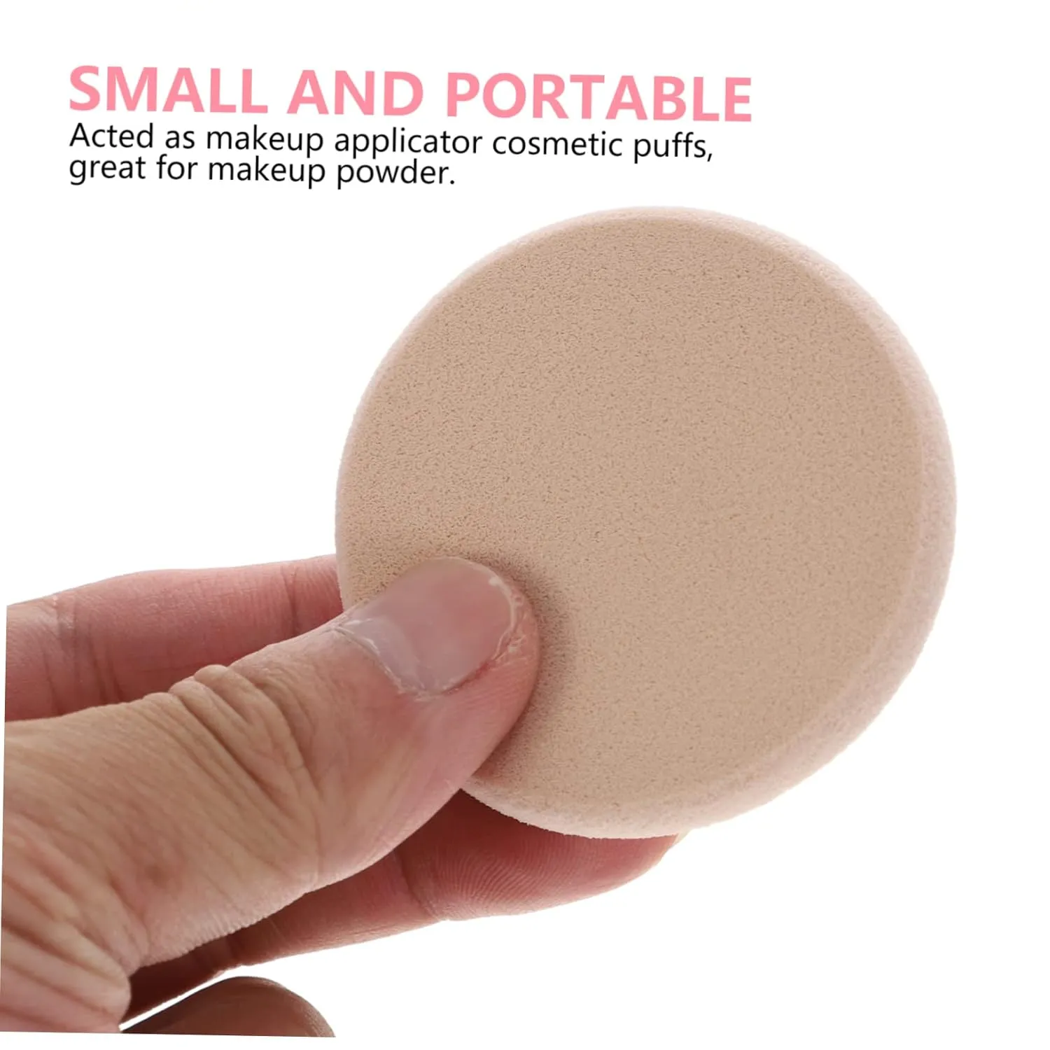 Angoily 4pcs Beauty Makeup Sponges with Travel Case Versatile Powder Puff for Dry Wet Use for Liquid Foundation and Loose Powder Application Compact and Skin-friendly Design