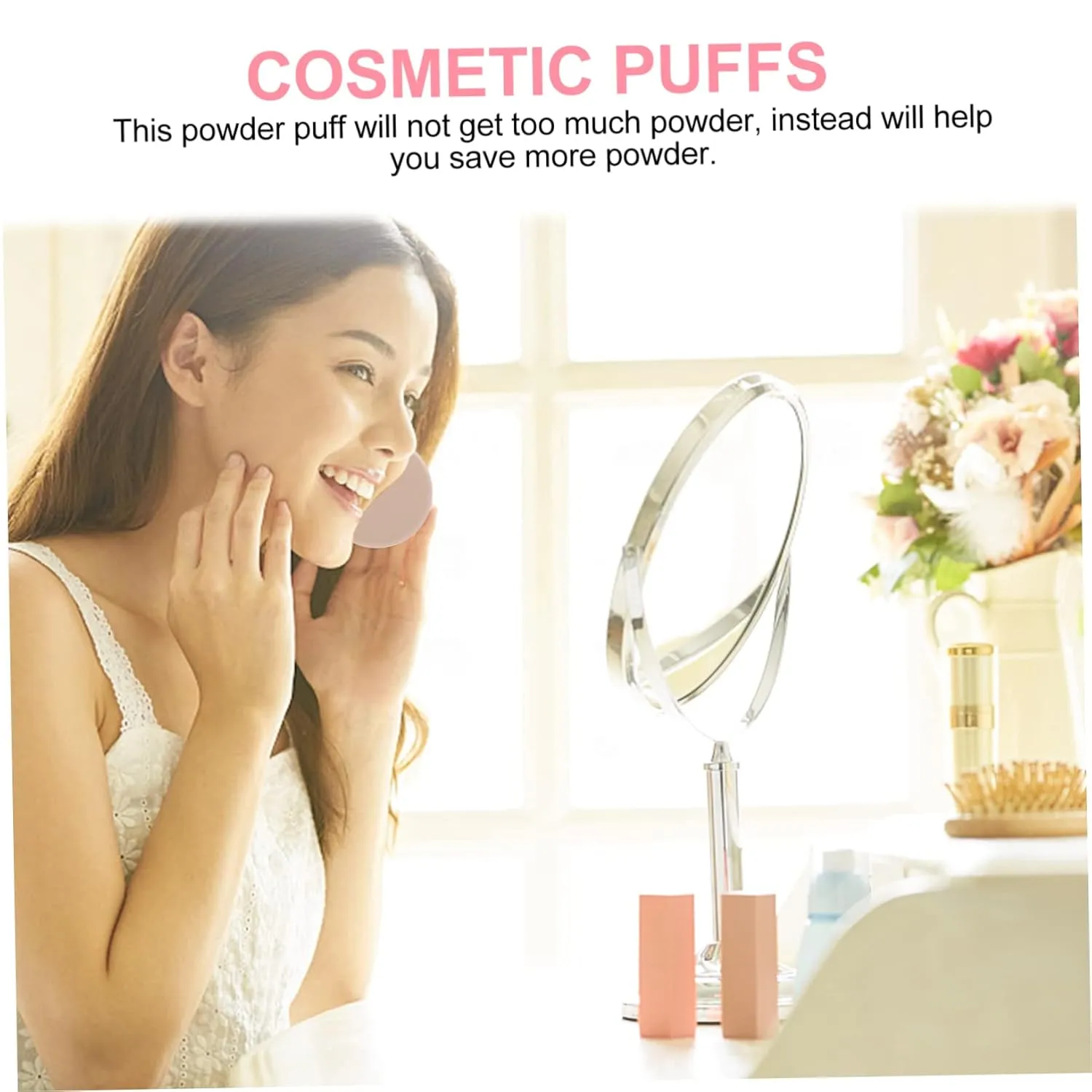 Angoily 4pcs Beauty Makeup Sponges with Travel Case Versatile Powder Puff for Dry Wet Use for Liquid Foundation and Loose Powder Application Compact and Skin-friendly Design