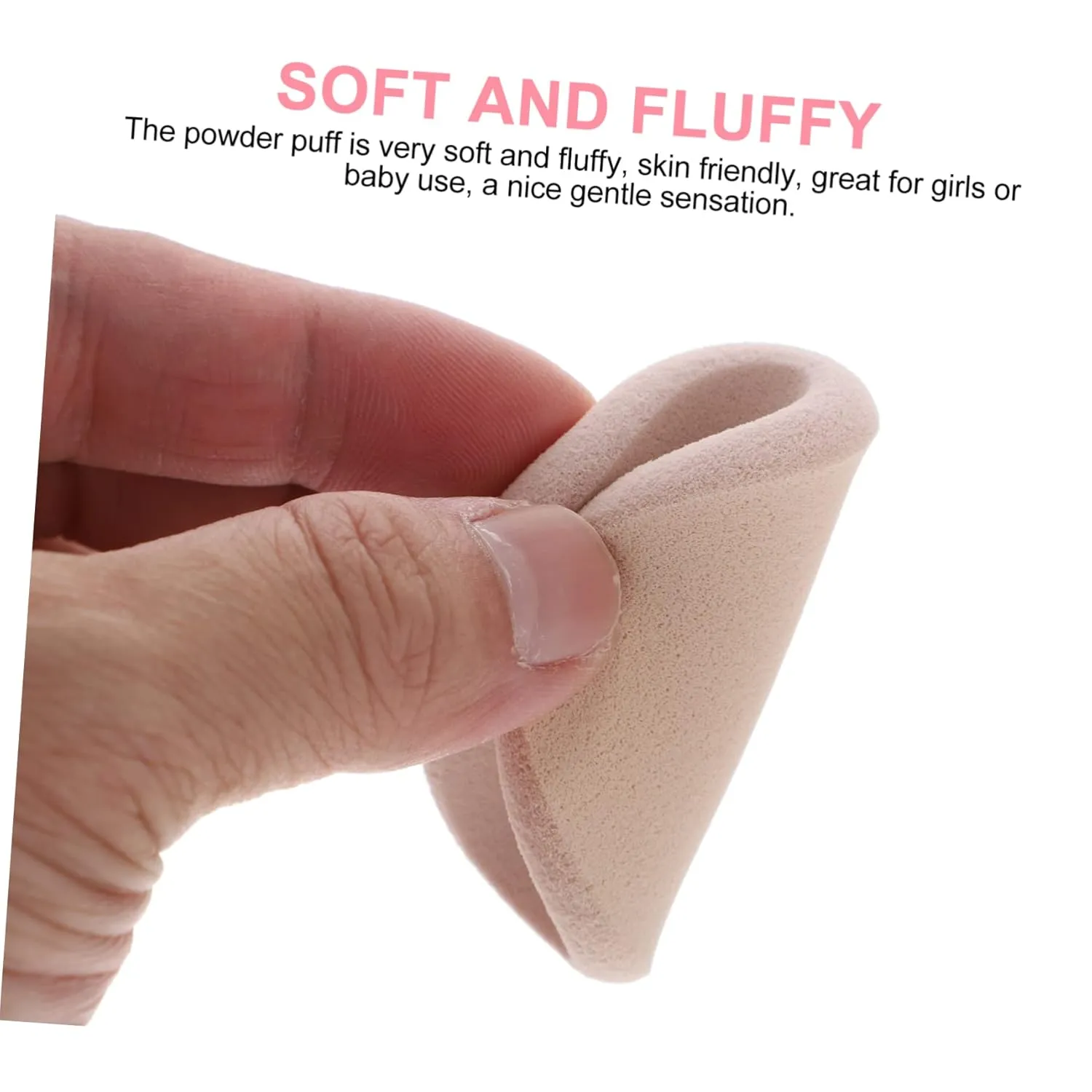 Angoily 4pcs Beauty Makeup Sponges with Travel Case Versatile Powder Puff for Dry Wet Use for Liquid Foundation and Loose Powder Application Compact and Skin-friendly Design