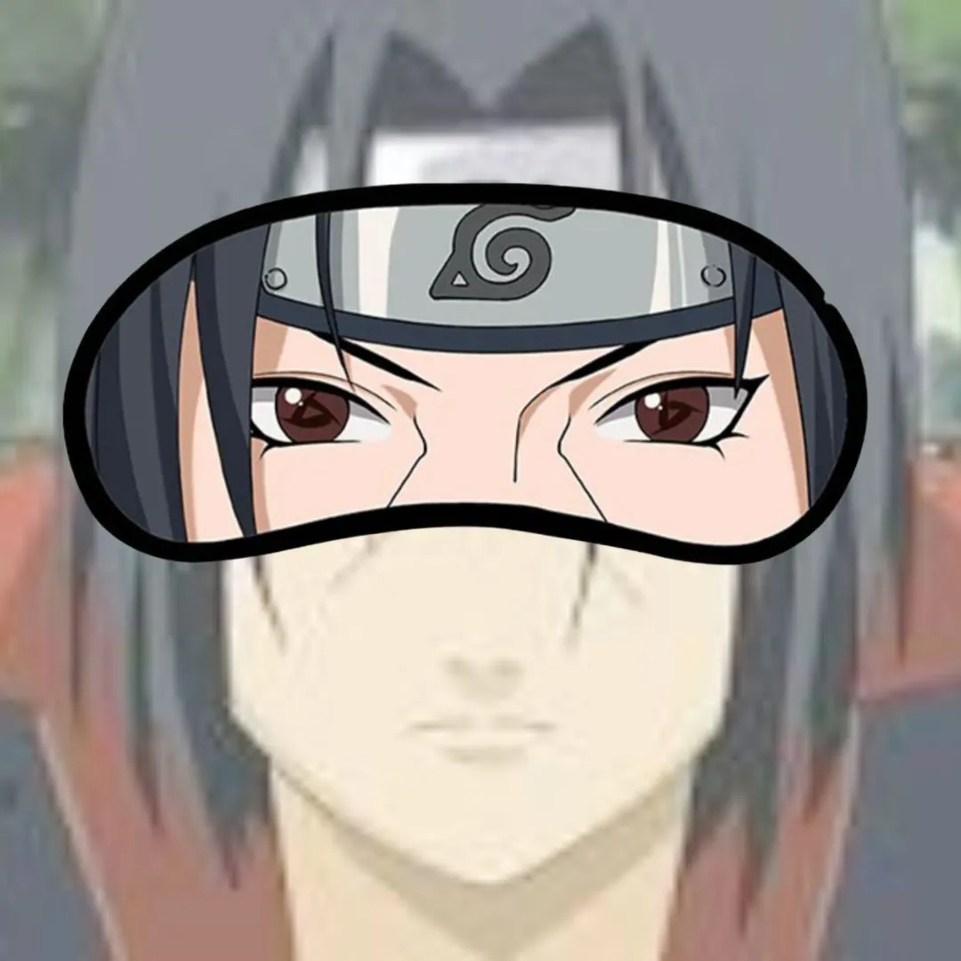 Anime Fighters Eye Mask | Quirky Anime Eye Blinder [Free Gel Pad]