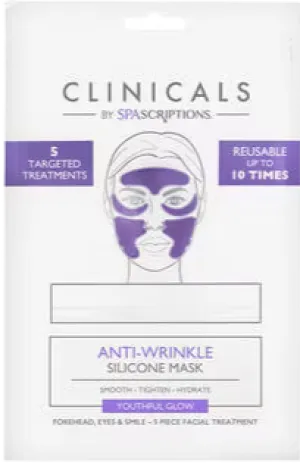Anti-Wrinkle Silicone Mask (5 Pack)