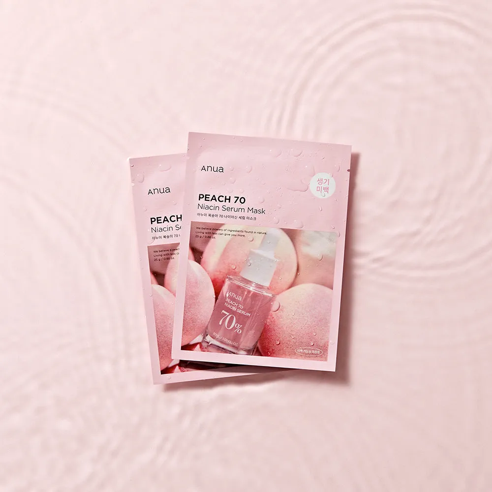 Anua Peach 70 Niacin Serum Mask