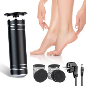 AORAEM Electric Callus Remover, Adjustable Speed Pedicure Set, Professional Callus Removal Foot for Dead Skin Dry Skin Cracked Heels Calluses, with 60 Replacement Sanding Pads