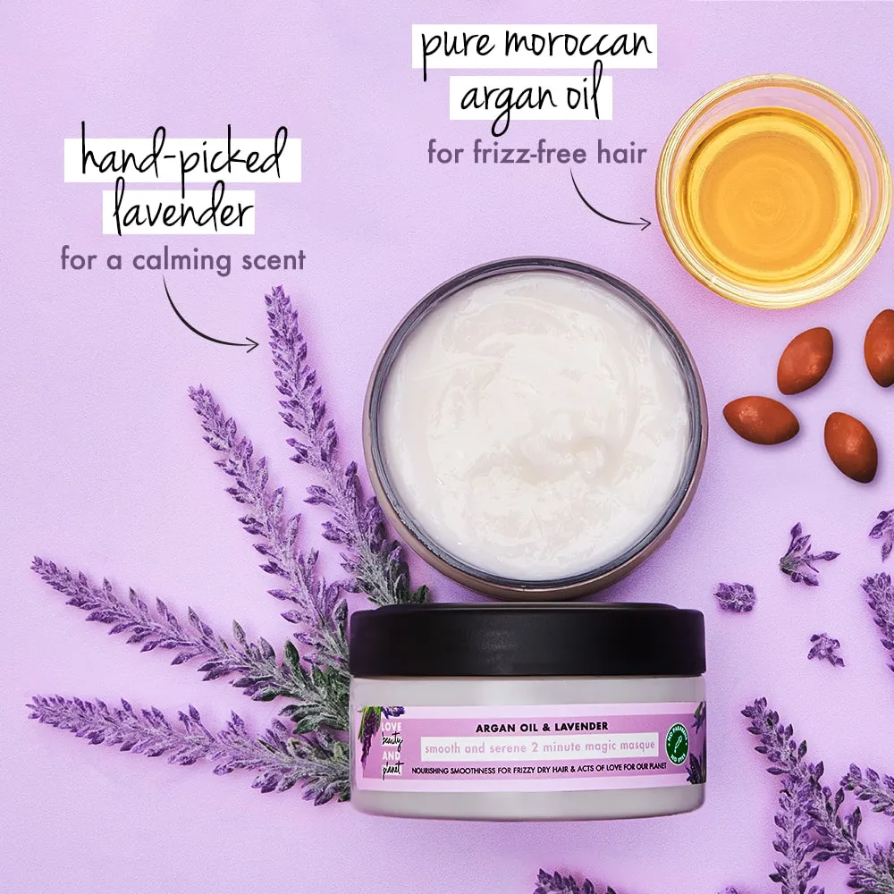 Argan & Lavender Mask   hair Serum combo   Pouch