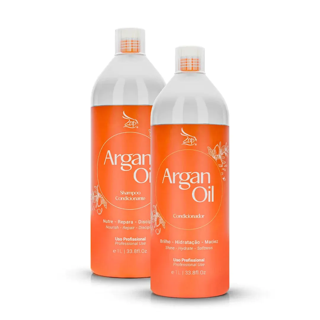 Argan Oil Lavatory Kit 2x1L - Zap Cosmetics