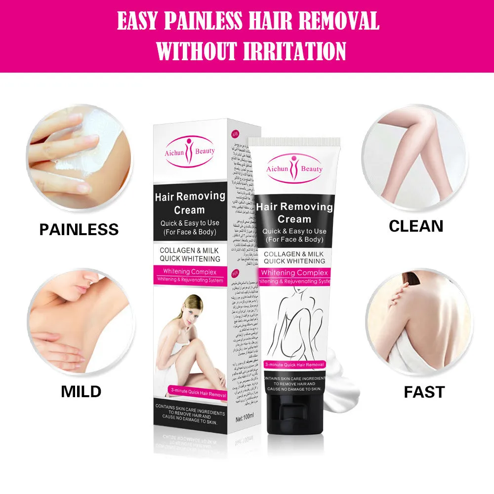 Arm Hair Removal Does Not Irritate Hair Removal Cream