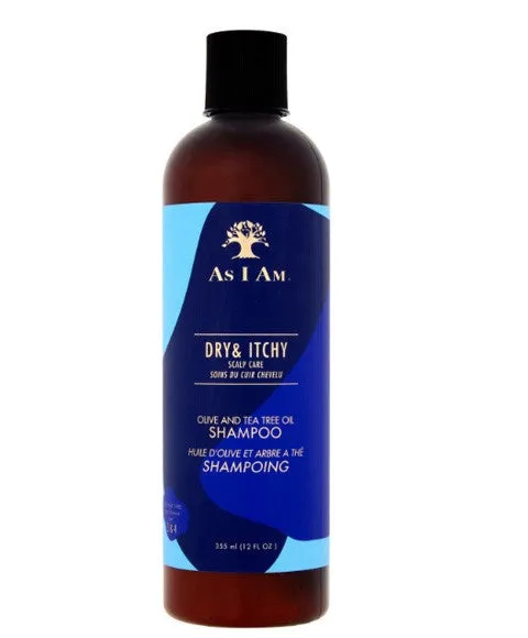As I Am Dry And Itchy Scalp Care Olive And Tea Tree Oil Shampoo 355ml