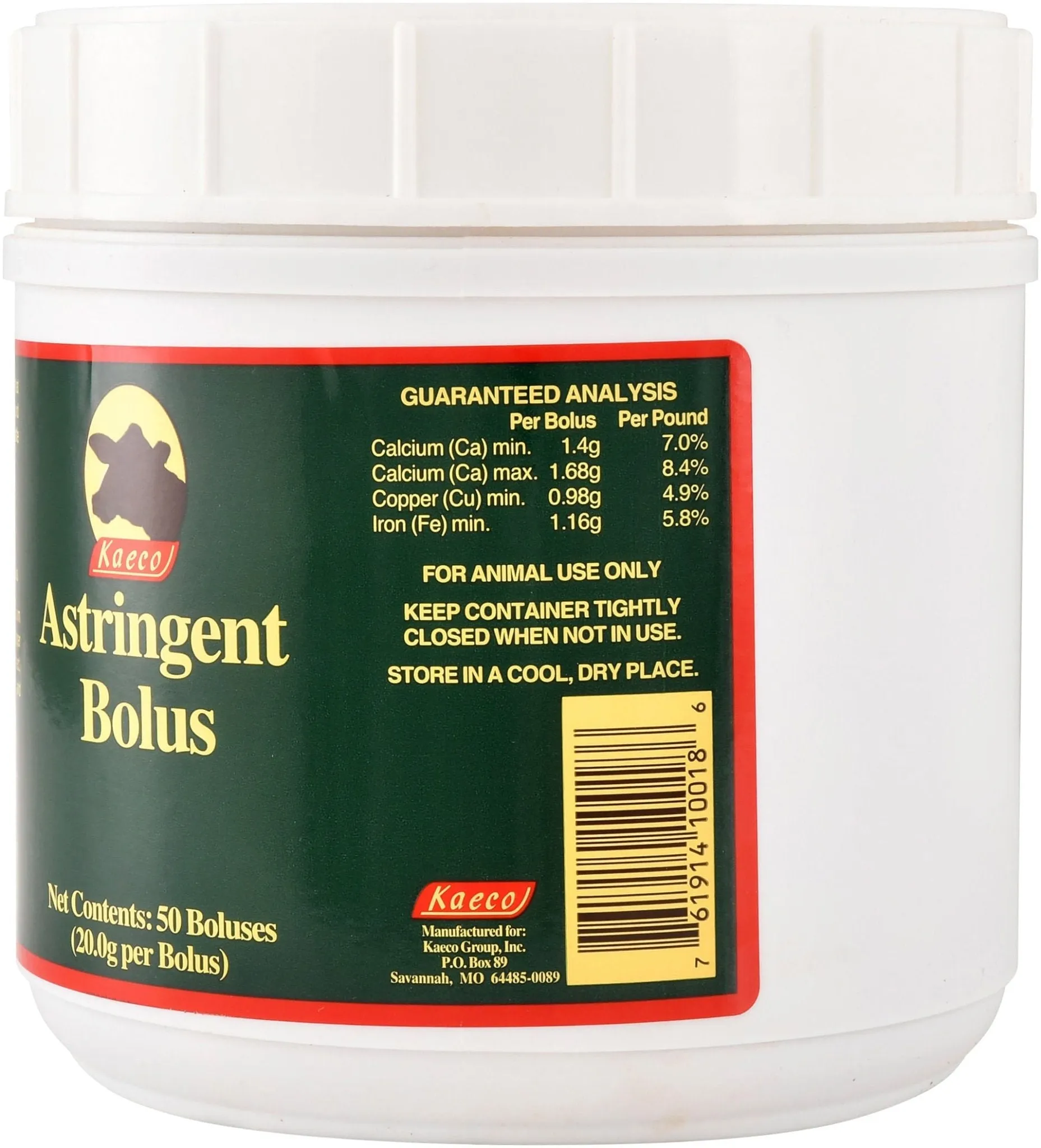 Astringent Bolus, 50 count